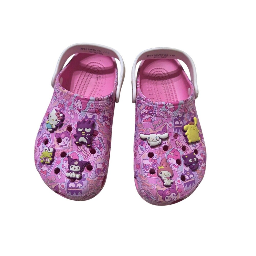 Crocs Hello Kitty and Friends 2023 Sanrio Limited Edition Clogs Kids 3 J Pink